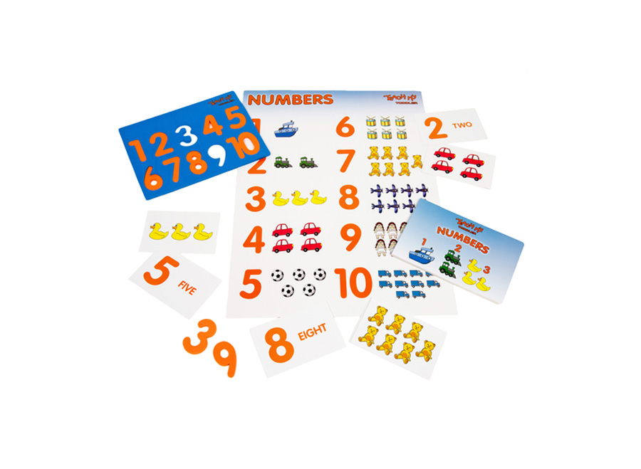 teach my toddler numbers